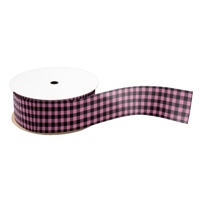 Buffalo Plaid Grosgrain Ribbon (Spool)