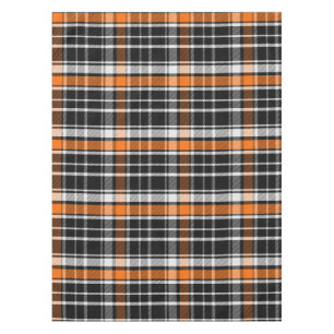 Buffalo Plaid Halloween Pattern Tablecloth