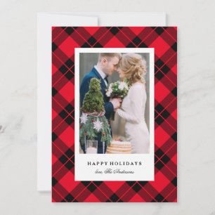 Buffalo Plaid Holiday Card