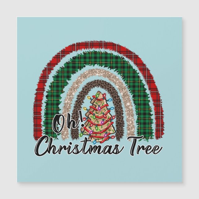 Buffalo Plaid & Leopard Print Rainbow (2) (Front)