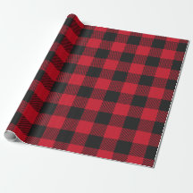 Buffalo Plaid Lumberjack Baby Shower Paper