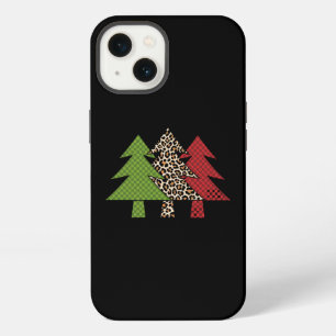 Buffalo Plaid Merry Christmas Tree Family Matching iPhone 13 Case