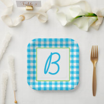 Buffalo Plaid Monogrammed