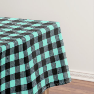 Buffalo Plaid Print Tablecloth