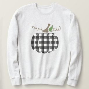 Buffalo Plaid Pumpkin Unisex Sweatshirt