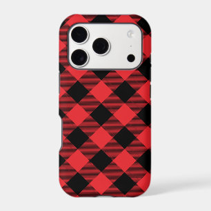 Buffalo Plaid Red Black Check