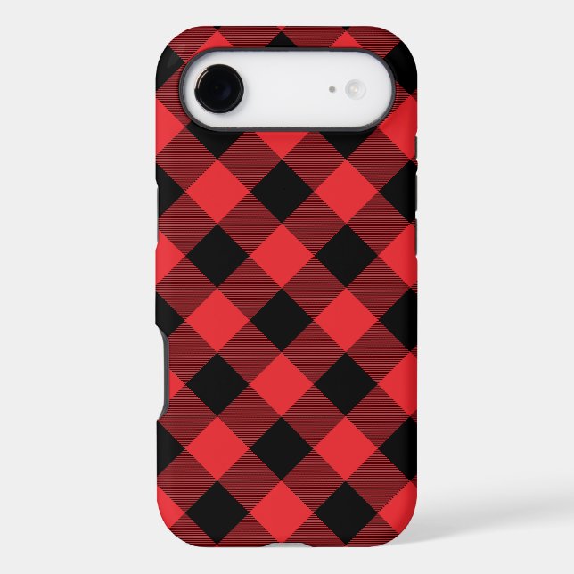 Buffalo Plaid Red Black Check (Back)