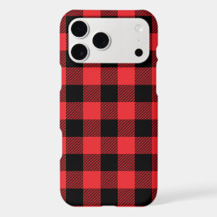 Buffalo Plaid Red Black Check