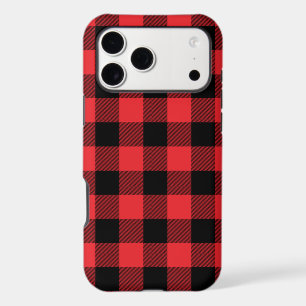 Buffalo Plaid Red Black Check