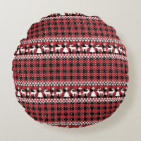 Buffalo Plaid Reindeer Fair Isle