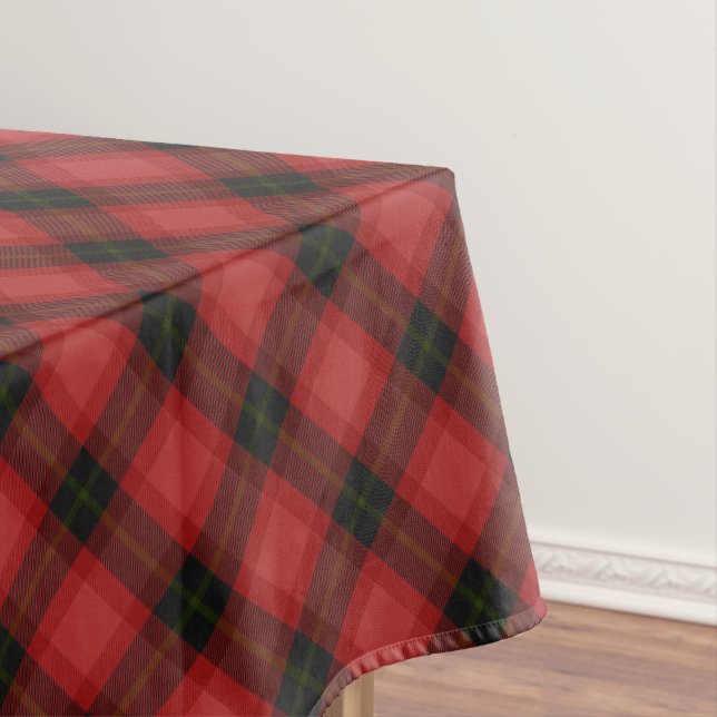Buffalo Plaid Rustic Farmhouse Chequered  Tablecloth (In Situ)