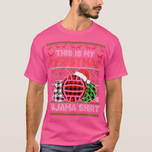Buffalo Plaid Water Polo Christmas Ugly