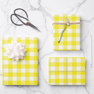 Buffalo Plaid Wrapping Paper Sheets