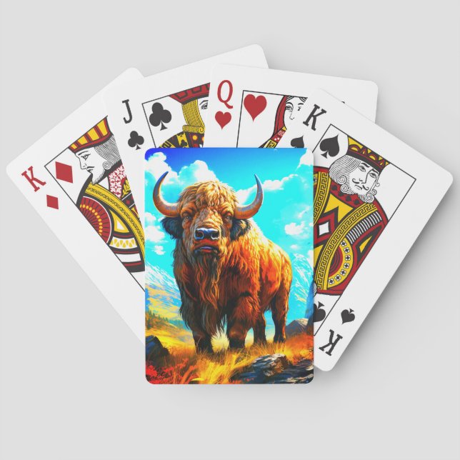Buffalo Playing Cards (Back)