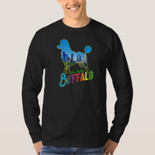 Buffalo Poodle Dog Puppy New York Usa Fan T-Shirt