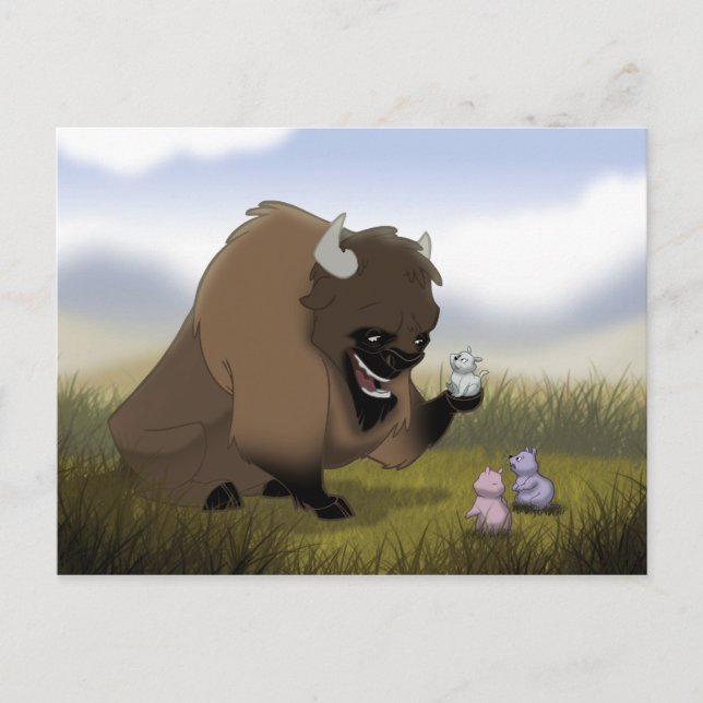 Buffalo Postcard (Front)