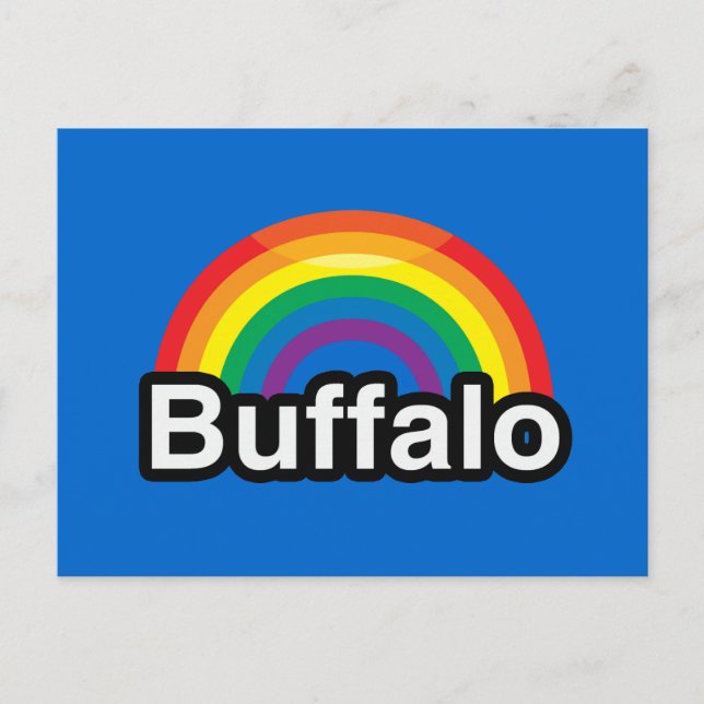 BUFFALO POSTCARD (Front)
