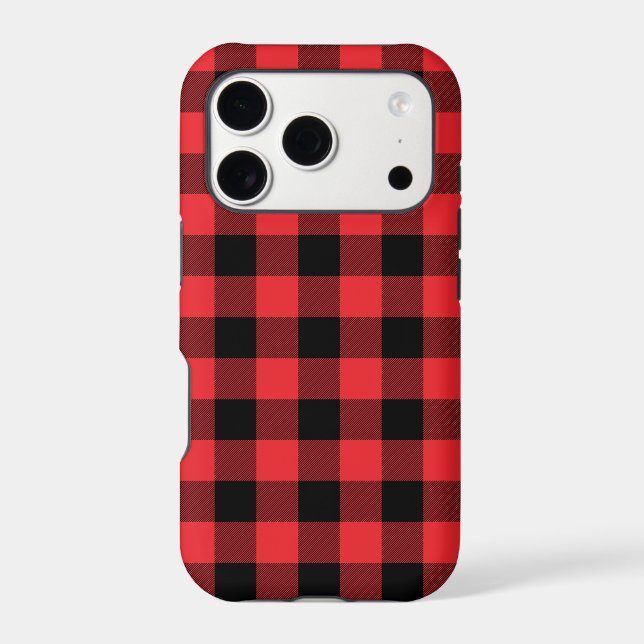 Buffalo Red Black Plaid Check (Back)