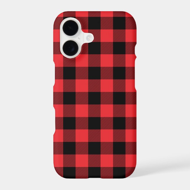 Buffalo Red Black Plaid Check (Back)