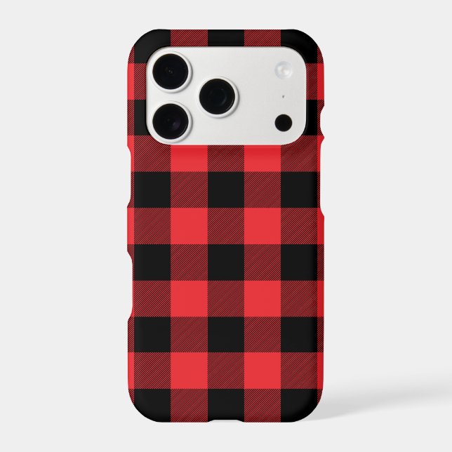 Buffalo Red Black Plaid Check (Back)