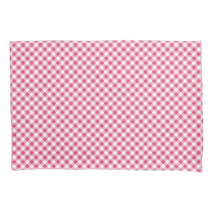 Buffalo Red White  Pillowcase