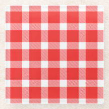 Buffalo Red White Plaid Holiday Picnic Classic