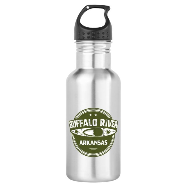 Buffalo River, Arkansas 532 Ml Water Bottle (Front)