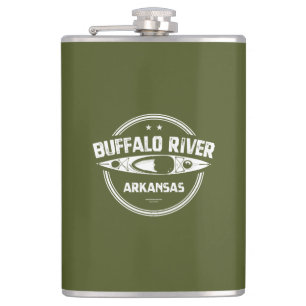 Buffalo River, Arkansas Hip Flask