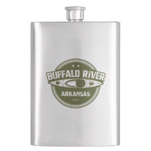 Buffalo River, Arkansas Hip Flask
