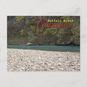 Buffalo River, Arkansas Travel Photograph Postcard