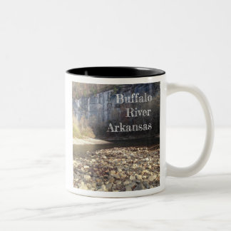 Buffalo River Arkansas Two-Tone Coffee Mug