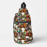 Buffalo Skull Native American Emblem