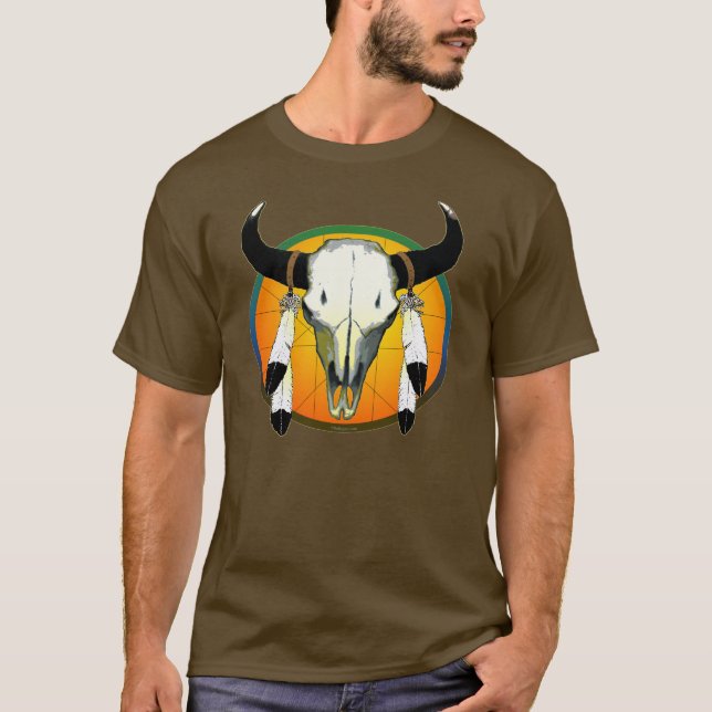 buffalo skull T-Shirt (Front)