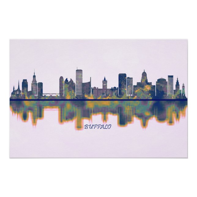 Buffalo Skyline Poster (Front)