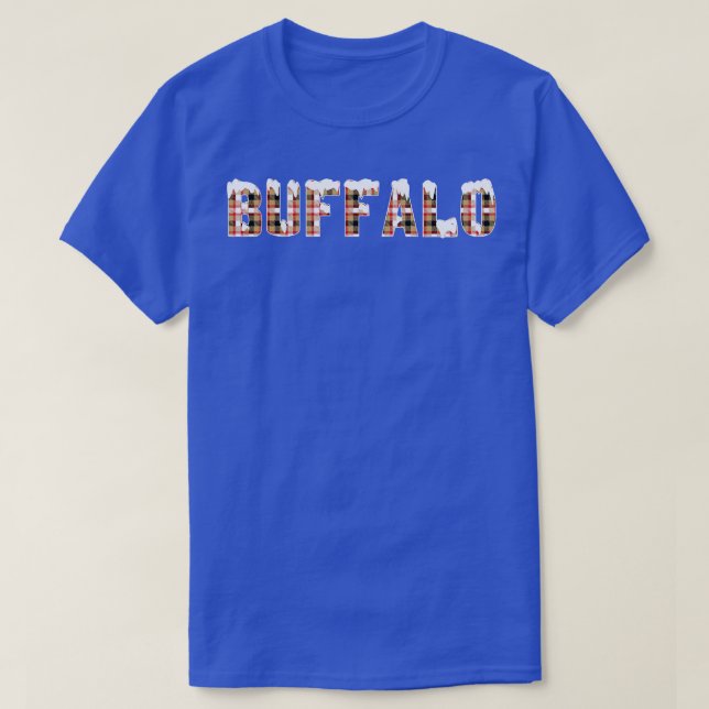 Buffalo Snow T-Shirt (Design Front)