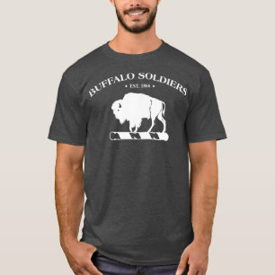 Buffalo Soldiers Civil War Black History T-Shirt