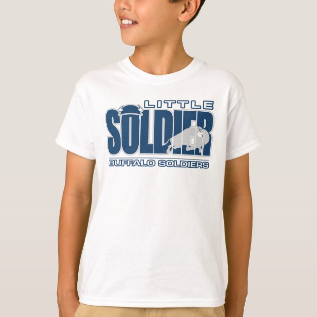 Buffalo Soldiers Lacrosse Kid's T-Shirt Design 1 (Front)