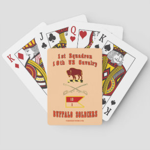 BUFFALO SOLDIERS PLAYING CARDS
