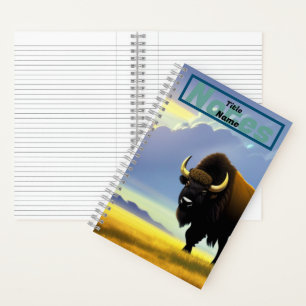 Buffalo Spiral Notebook