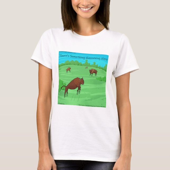 Buffalo Springield Funny Rick London Womens Tshirt (Front)