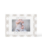 Buffalo tartan modern natural 1 photo Christmas