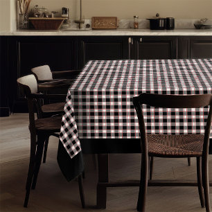 Buffalo Tartan Tablecloth Cabin-Ready Dining Look