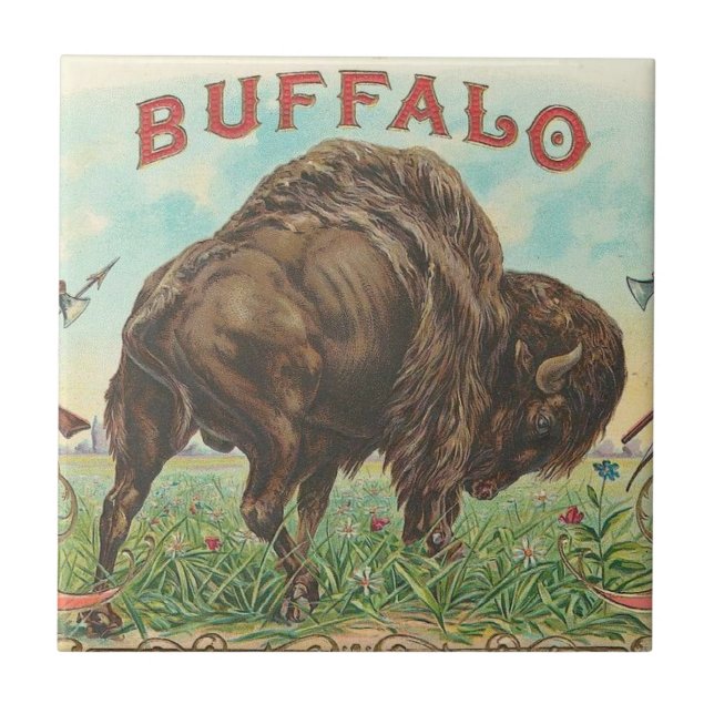 Buffalo Tile (Front)