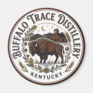Buffalo Trace Distillery Kentucky Magnet
