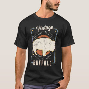 Buffalo Vintage Retro Classic Animal Love 1 T-Shirt