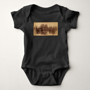 Buffalo Warriors: American Black Fighting Cavalry Baby Bodysuit