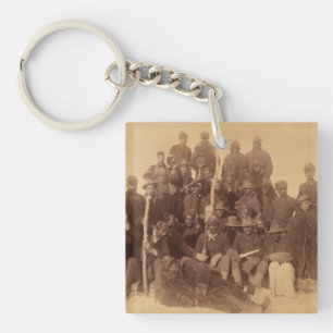 Buffalo Warriors: American Black Fighting Cavalry Key Ring