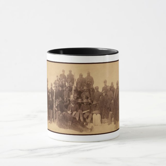Buffalo Warriors: American Black Fighting Cavalry Mug (Center)
