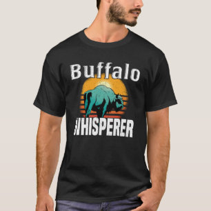 Buffalo Whisperer American Bison Buffalo Wisent T-Shirt