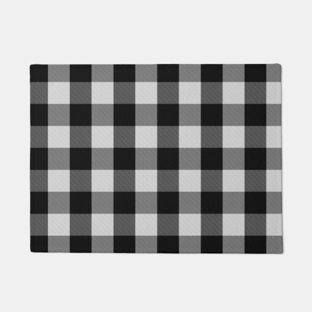 Buffalo White Doormat (Front)